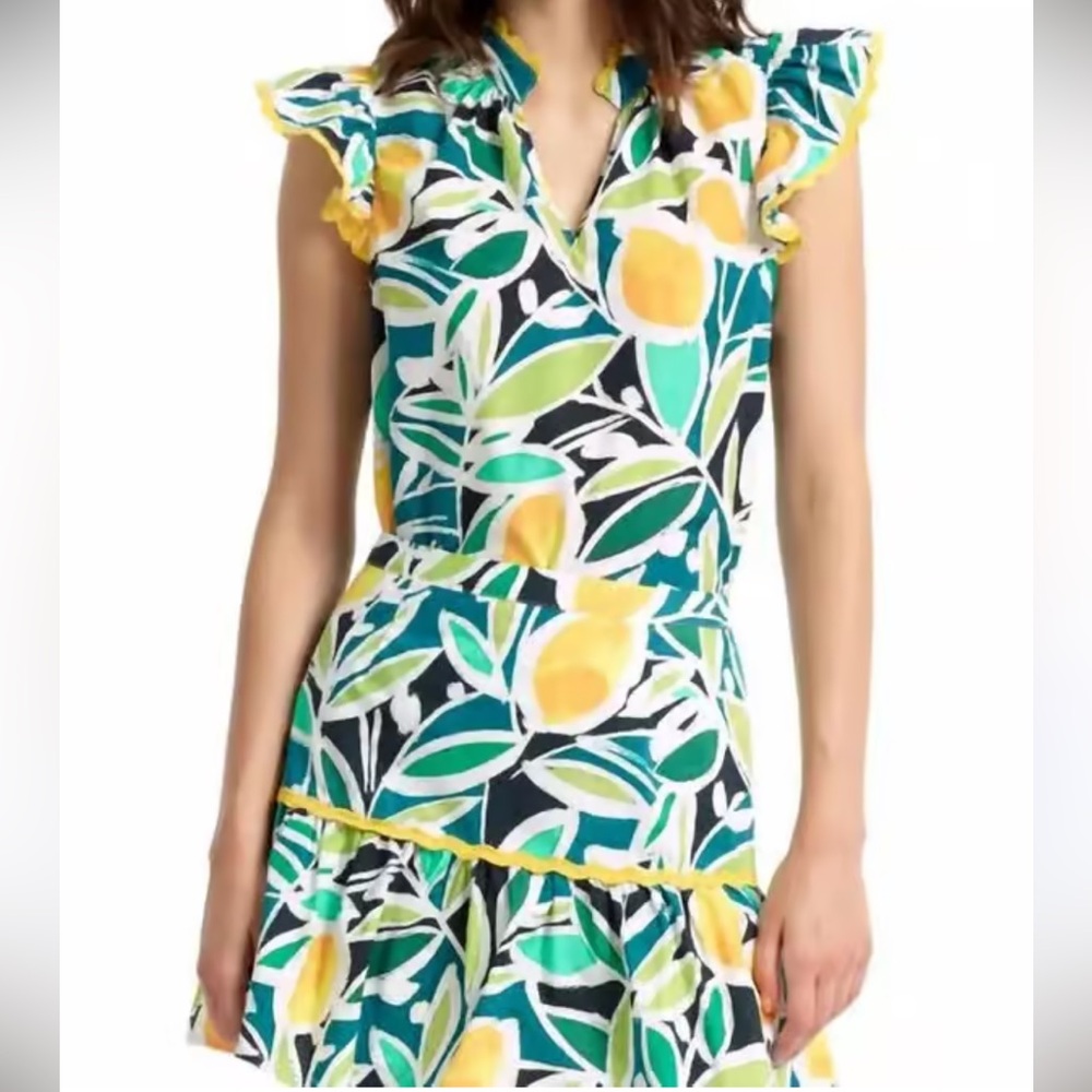 Stella Lemon Print Skirt